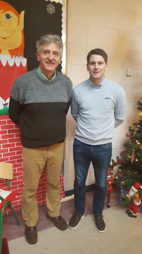 Mike Sweeney and Barry O'Leary, December 2017